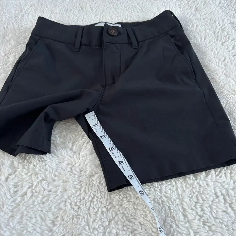 Abercrombie Kids Boys 3 Set Bundle Shirt, 2 Bottoms 7/8 Performance Set Blk/Grey
